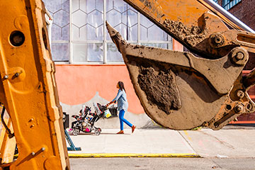 Woman with Stroller