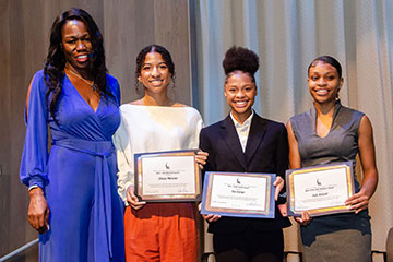 Ericka Lesley Presenting the 2019 Education Awards