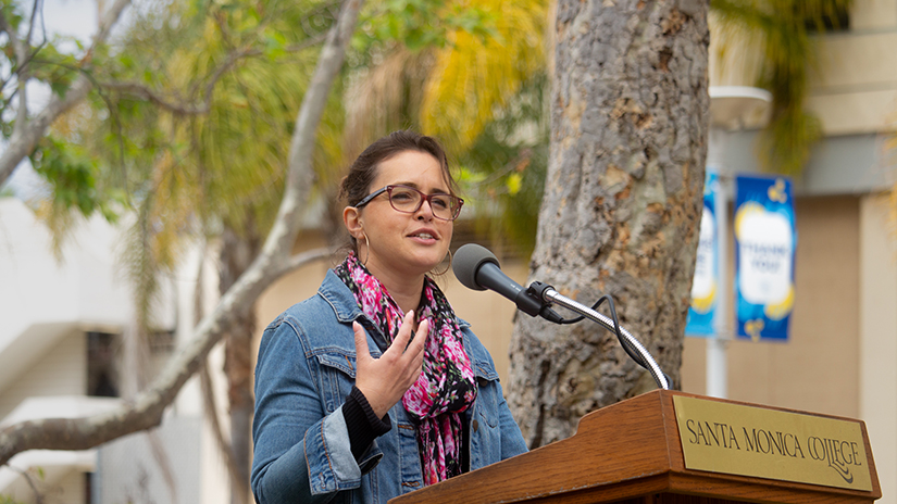 Biology Professor Poliana Raymer