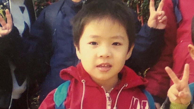 Devin Wu as a child