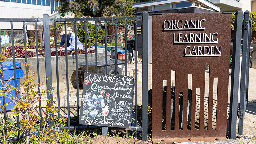 SMC Garden sign