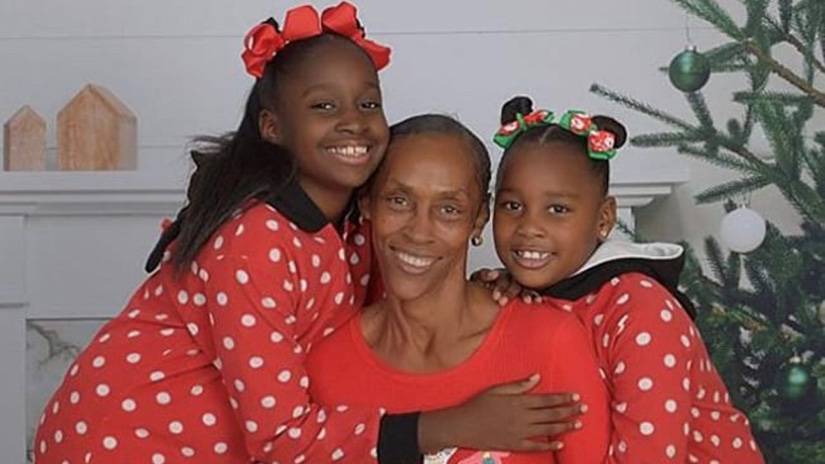 Vershaun "Shawnni" Evans and her daughters. Shawnni obtained her second AA in arts and humanities from SMC in the spring.