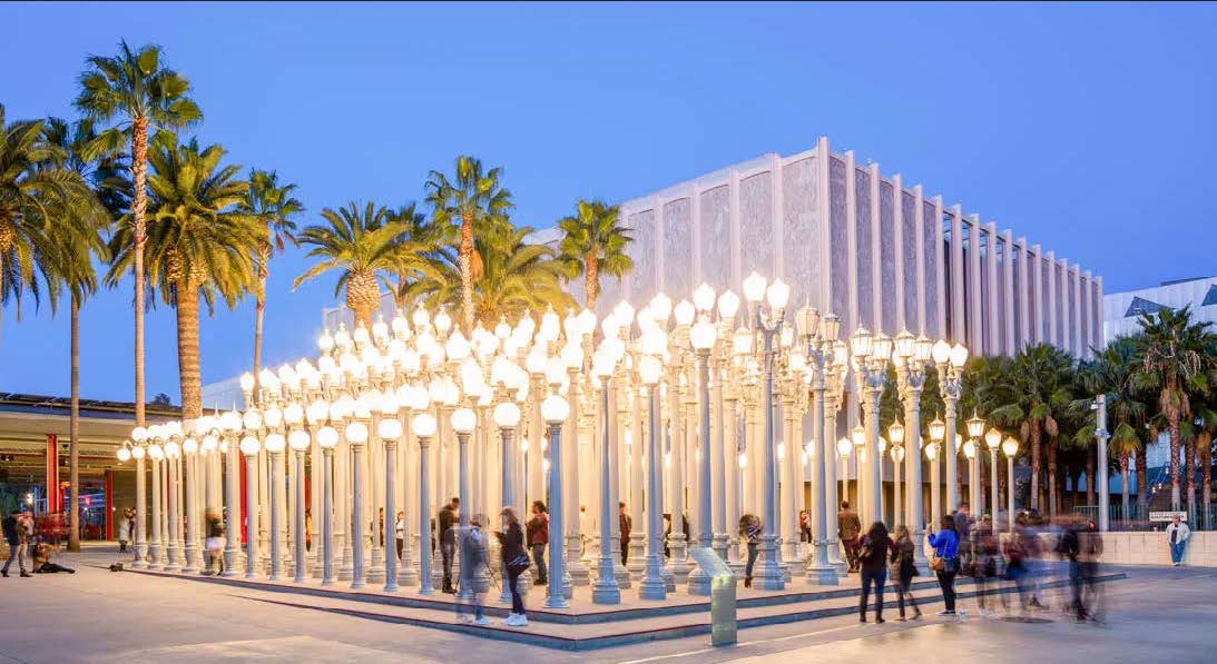 Light Posts at LACMA